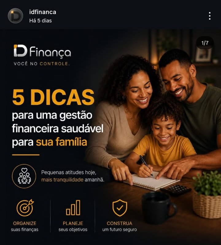 Dica Financeira ID Finança